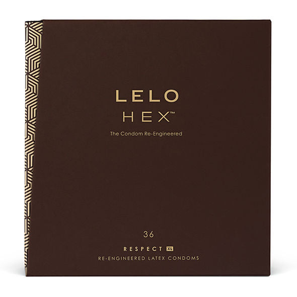 LELO - PRESERVATIVOS HEX RESPECT XL EMBALAGEM DE 36