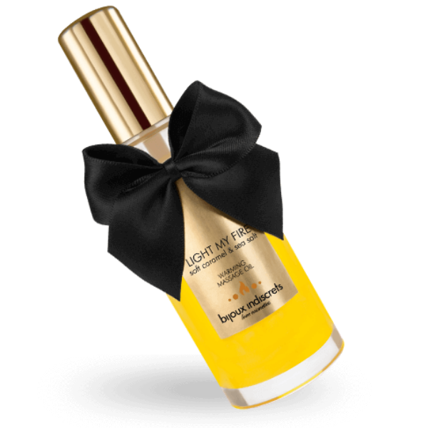 JÓIAS - ÓLEO DE MASSAGEM EFEITO AQUECEDOR AROMA CARAMELO