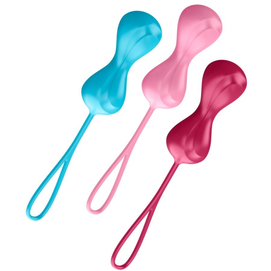 SATISFYER - CONJUNTO DE EXERCÍCIO LOVEBALLS 1