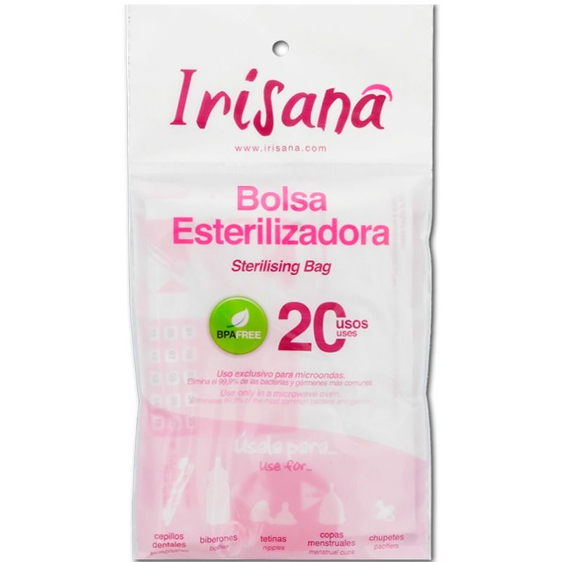 IRISANA - SACO ESTERILIZADOR DE COPO VAGINAL 1 UNIDADE