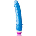 BAILE - VIBRADOR ONDAS DE PRAZER 23 CM AZUL