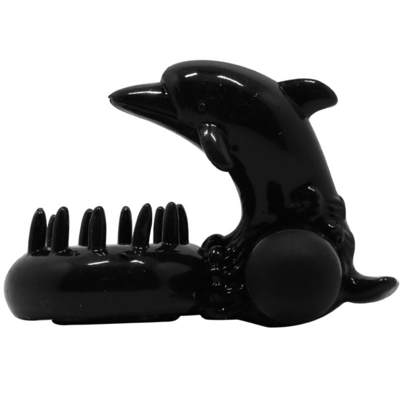 BAILE - ANEL MACIO COM ESTIMULADOR CLITORIANO DOLPHIN