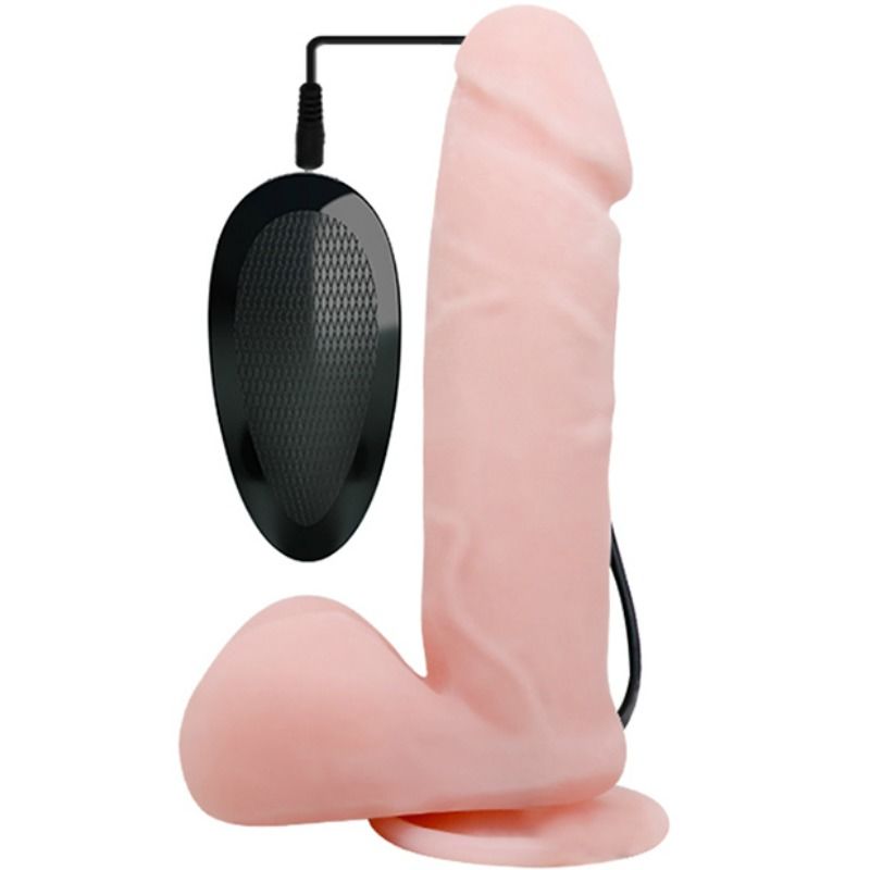 BAILE - VIBRADOR REALISTA OLIVER COM FUNÇÃO ROTATIVA