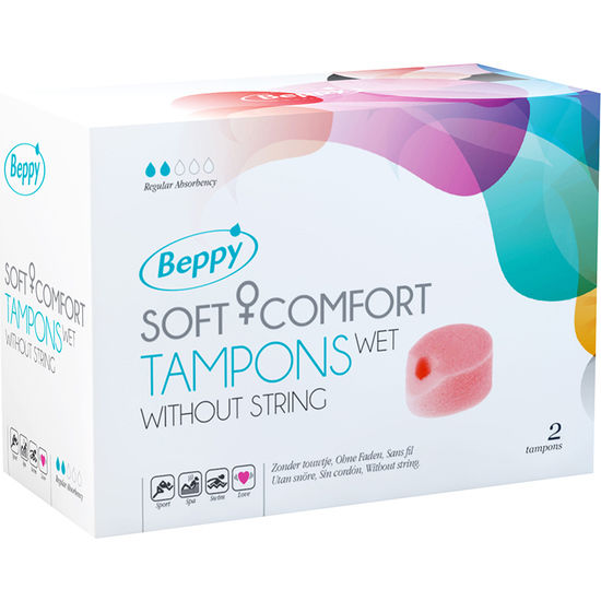 BEPPY - TAMPÕES SOFT COMFORT HÚMIDO 2 UNIDADES