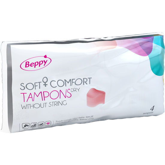 BEPPY - TAMPÕES SOFT-CONFORT SECOS 4 UNIDADES