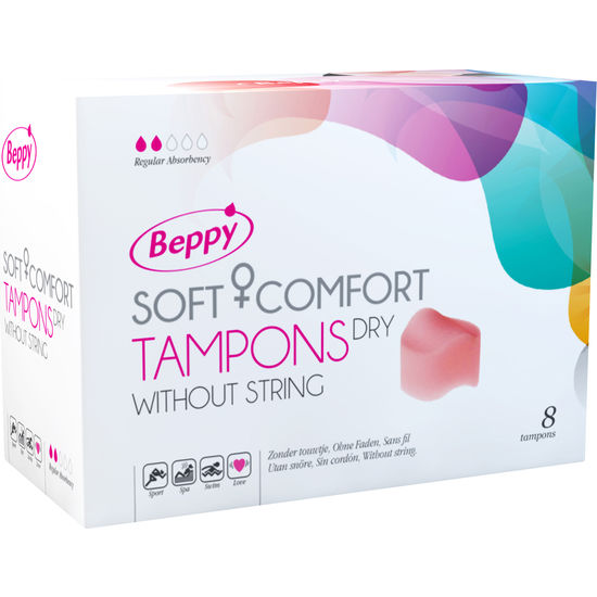 BEPPY - TAMPÕES SOFT-CONFORT SECO 8 UNIDADES