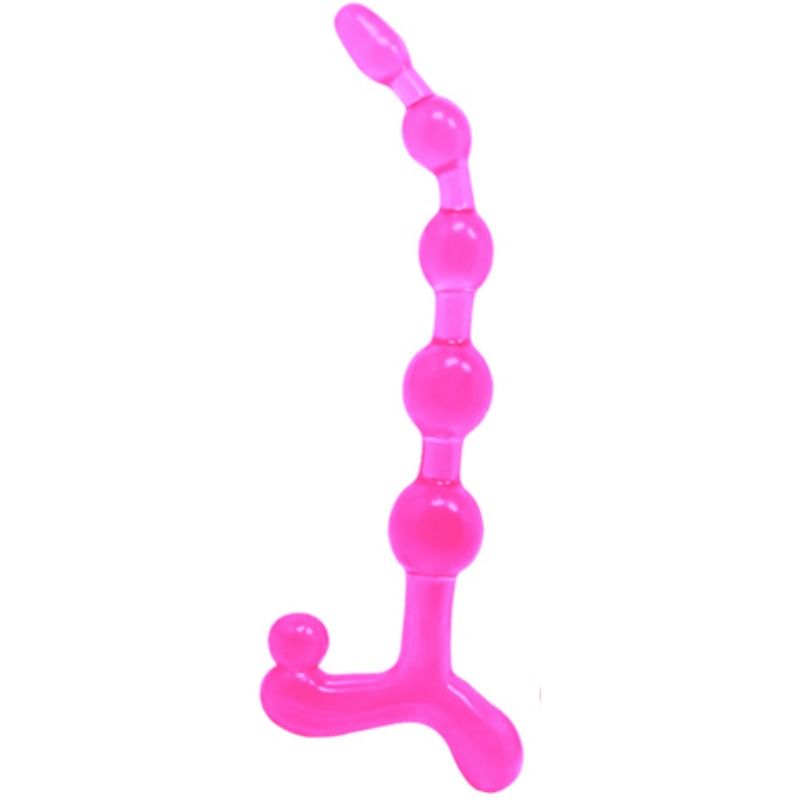 BAILE - BOLAS ANAL ROSA BENDY TWIST