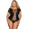SUBBLIME - QUEEN PLUS FETISH T-SHIRT TEDDY