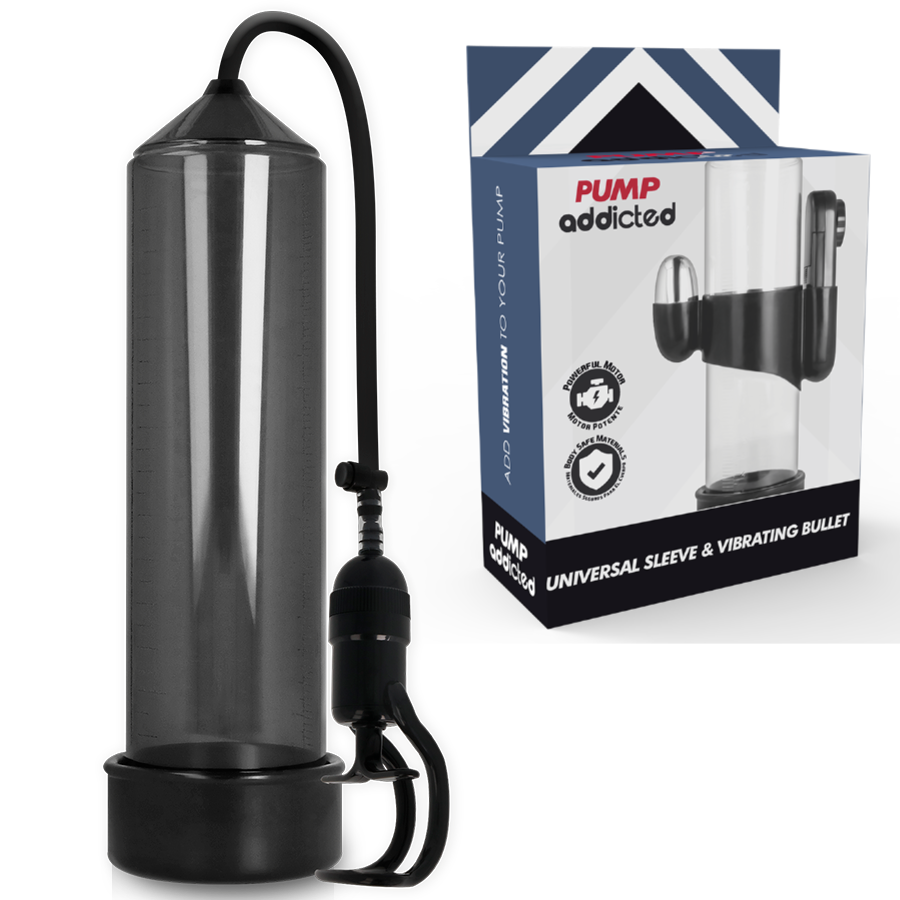 PUMP ADDICTED - VIBRADOR RX5 PRETO