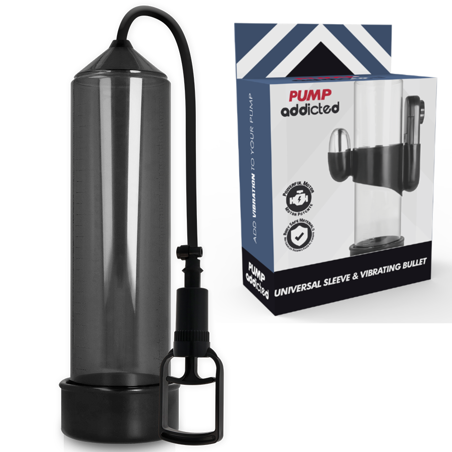 PUMP ADDICTED - VIBRADOR RX7 PRETO
