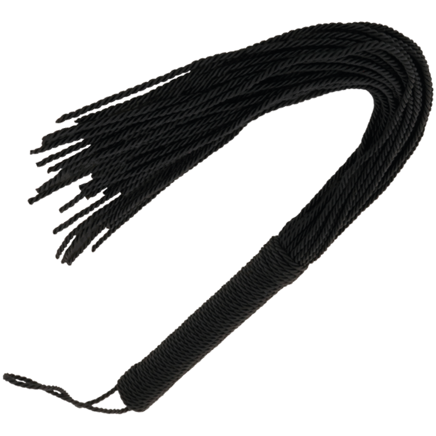 DARKNESS - CHICOTE DE BONDAGE PRETO 50CM