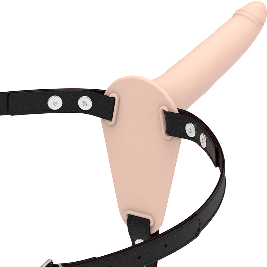 ARNÊS DE ESCRAVA FETICHISTA - CADEIRA DE SILICONE 15 CM