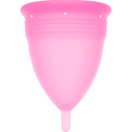 STERCUP - COPO MENSTRUAL EM SILICONE FDA ROSA - TAMANHO S
