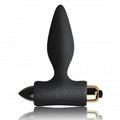 ROCKS-OFF - PLUG ANAL PEQUENAS SENSAÇÕES PARA INICIANTES - PRETO