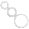 ADDICTED TOYS - CONJUNTO DANNEAU PARA PÉNIS TRANSPARENTE