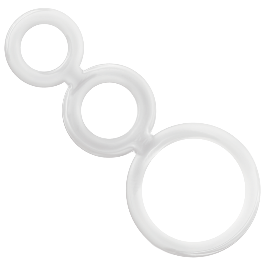ADDICTED TOYS - CONJUNTO DANNEAU PARA PÉNIS TRANSPARENTE