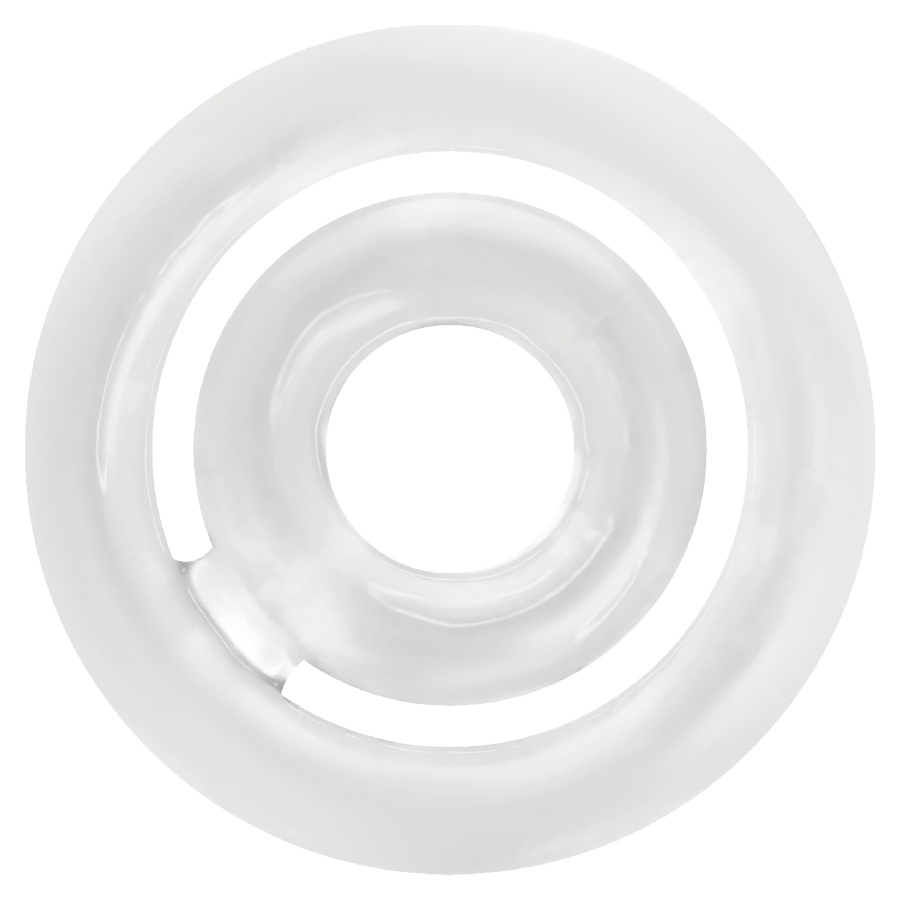 ADDICTED TOYS - POTENZ - ANEL DE PÉNIS C-RING TRANSPARENTE