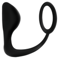 ADDICTED TOYS - PLUG ANAL COM ANEL PENIANO PRETO