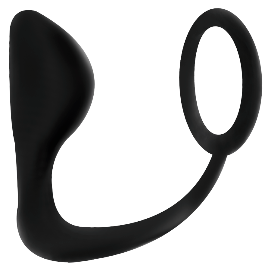 ADDICTED TOYS - PLUG ANAL COM ANEL PENIANO PRETO