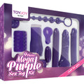 TOYJOY - JUST FOR YOU CONJUNTO DE BRINQUEDOS SEXUAIS MEGA PÚRPURA