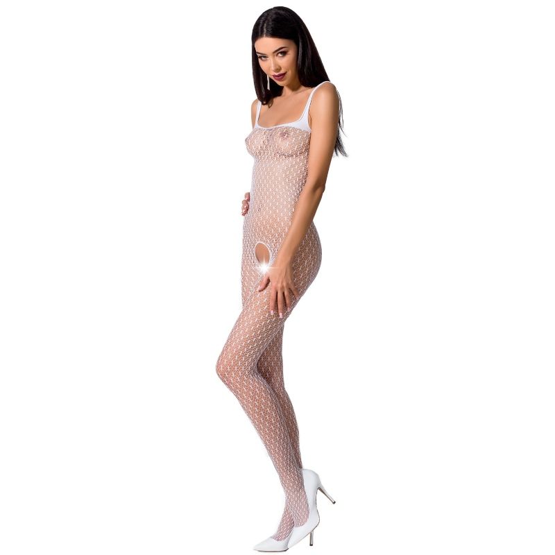 PASSION - MULHER BS071 MEIA-CALÇA BRANCA TAMANHO ÚNICO