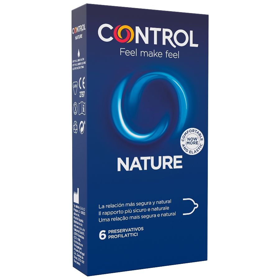 CONTROLO - PRESERVATIVOS ADAPTA NATURE 6 UNIDADES