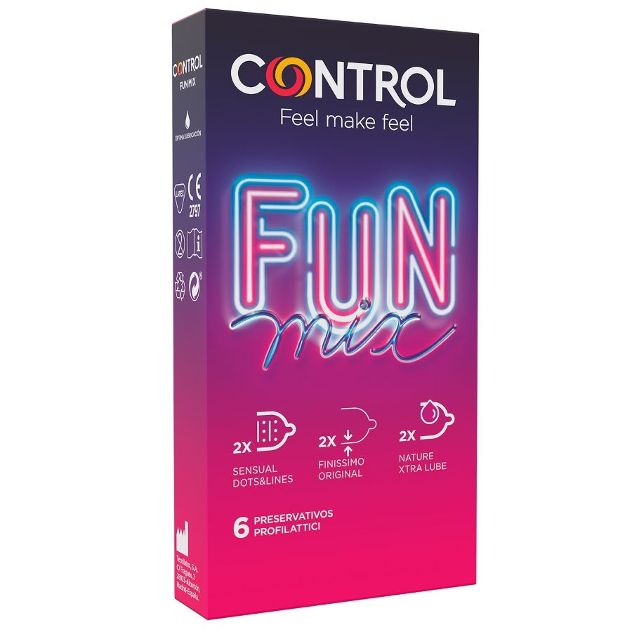 CONTROL - FEITIÇO DIVERTIDO MIX 6 UNID.