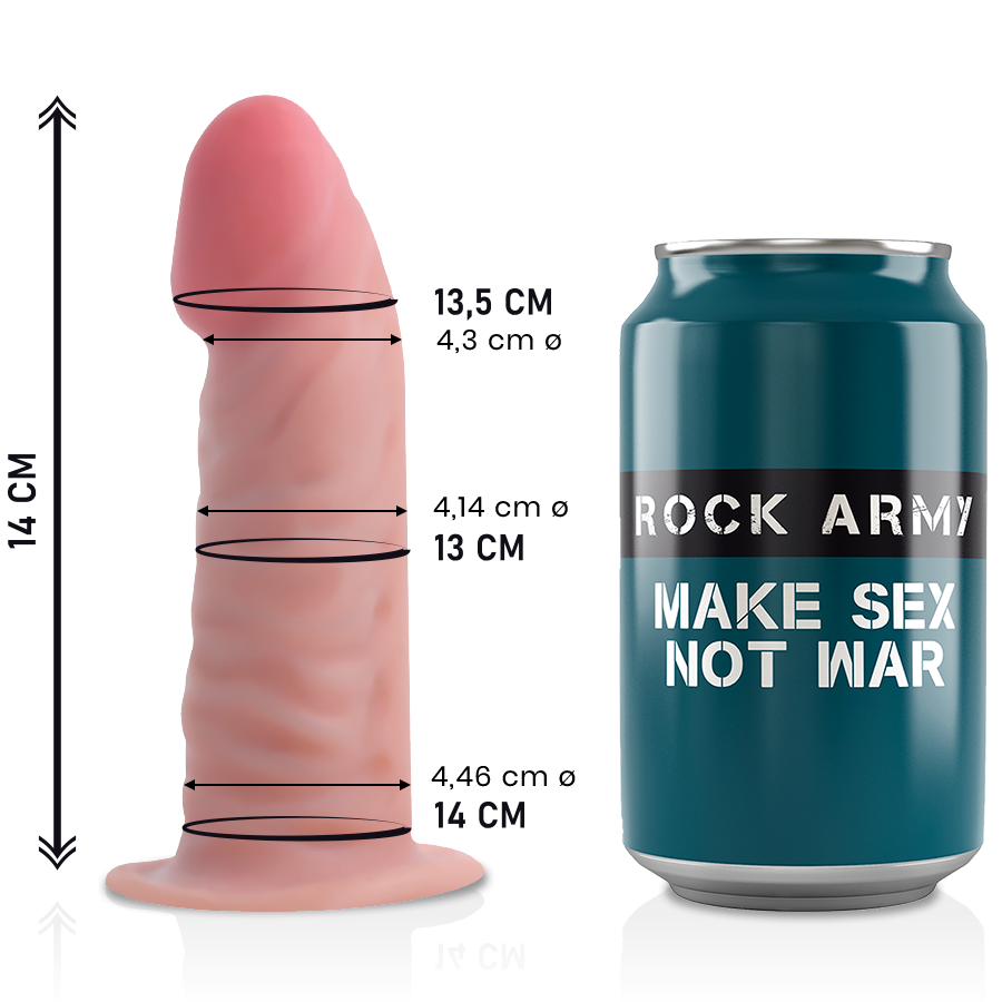 ROCKARMY - DUPLA DENSIDADE TIGRE 14 CM -O- 4,46 CM