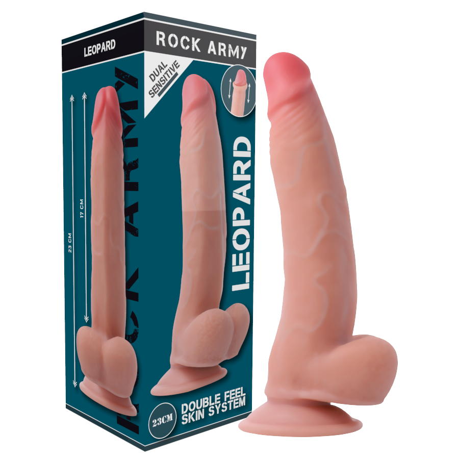 ROCKARMY - DENSIDADE DUPLA LEOPARD 23 CM -O- 4,77 CM
