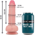 ROCKARMY - SILICONE LÍQUIDO PREMIUM MUSTANG REALISTA 18 CM -O- 4.14 CM