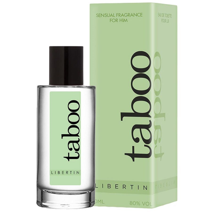RUF - PERFUME COM FEROMONAS MASCULINAS TABOO LIBERTINO 50ML