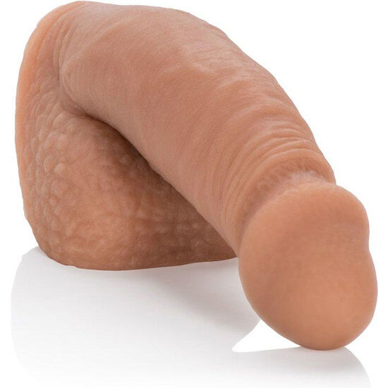 CALEXOTICS - EMBALAGEM DE PÉNIS CASTANHA 14.5 CM