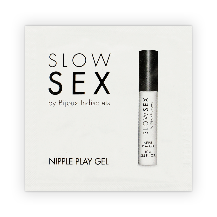 BIJOUX - SLOW SEX GEL ESTIMULANTE PARA MAMILOS GEL PARA NIPPLE PLAY DOSE ÚNICA 6 ML