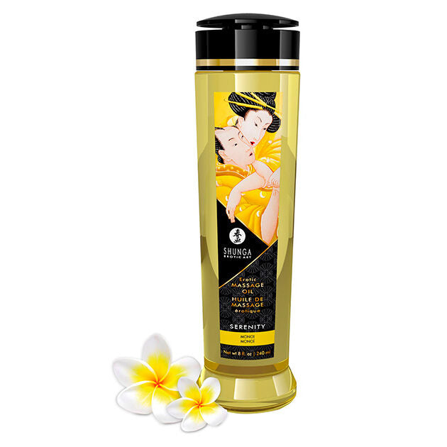 SHUNGA - ÓLEO DE MASSAGEM ERÓTICA SERENIDADE 240 ML