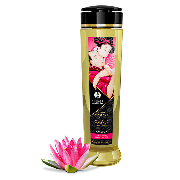 SHUNGA - ÓLEO DE MASSAGEM AMOROSA ERÓTICA 240 ML
