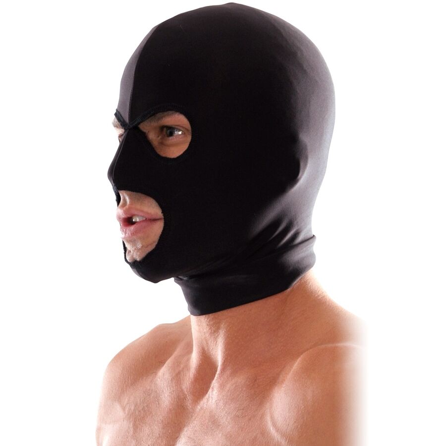 SÉRIE FANTASIA FETICHE - BALACLAVA 3 FUROS SPANDEX