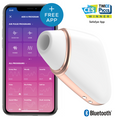 SATISFYER - ESTIMULADOR E VIBRADOR AIR LOVE TRIANGLE BRANCO