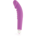 DOLCE VITA - REALISTIC PLEASURE EM SILICONE ROXO