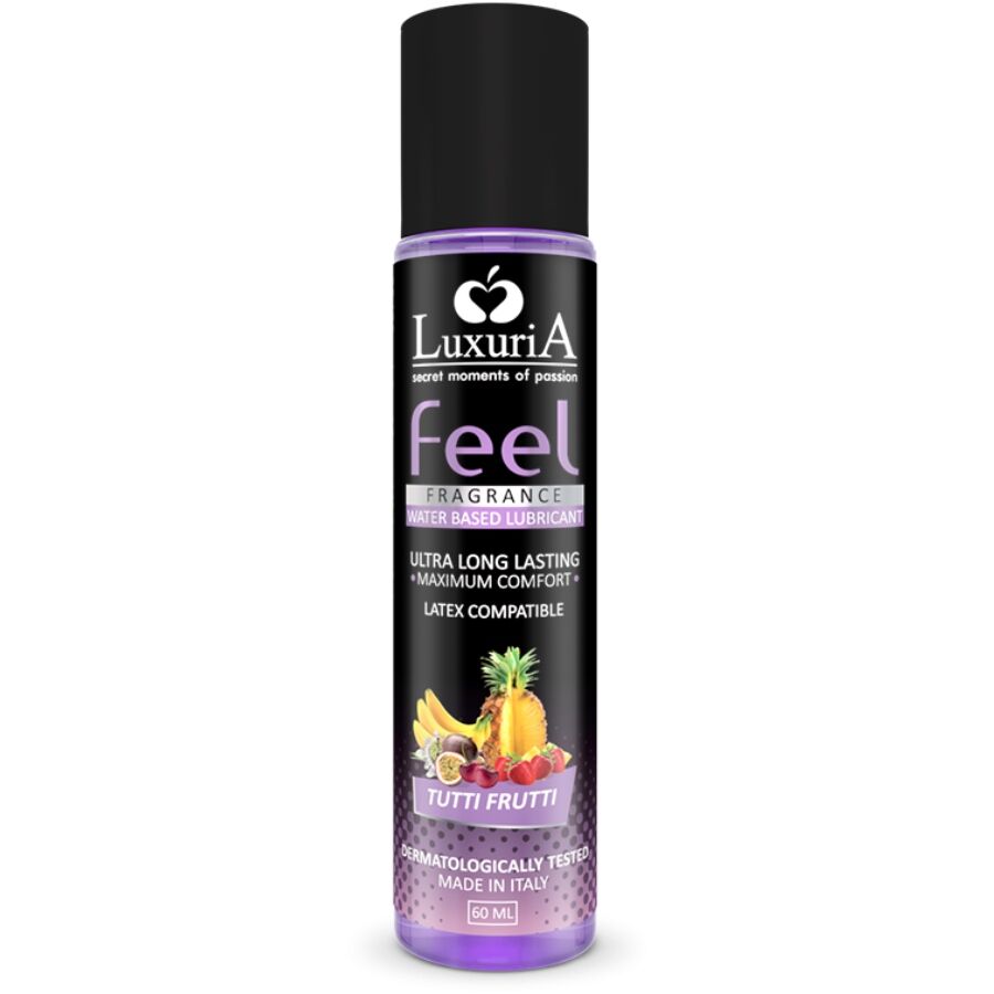 INTIMATELINE - LUBRIFICANTE LUXURIA FEEL À BASE DE ÁGUA TUTTI FRUTI 60 ML