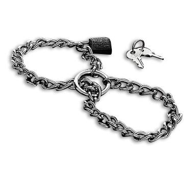 METAL HARD - ALGEMAS DE AÇO INOXIDÁVEL COM CORRENTE.