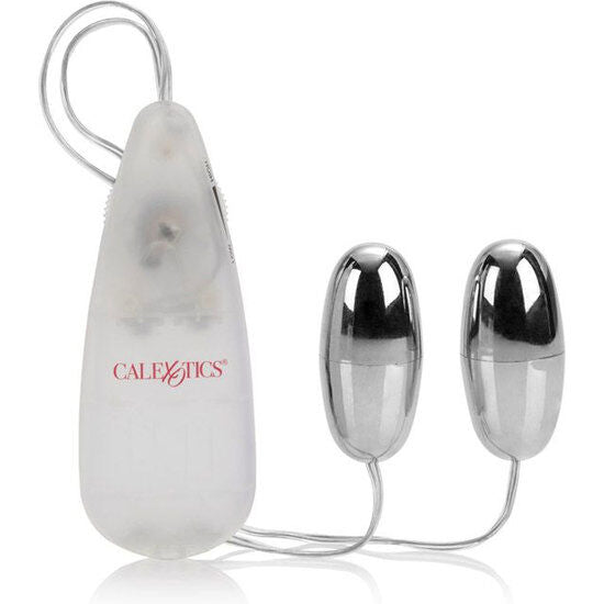 CALEXOTICS - BOLAS VIBRATÓRIAS DUPLO PRATA
