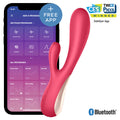 SATISFYER - MONO FLEX VERMELHO COM APLICAÇÃO