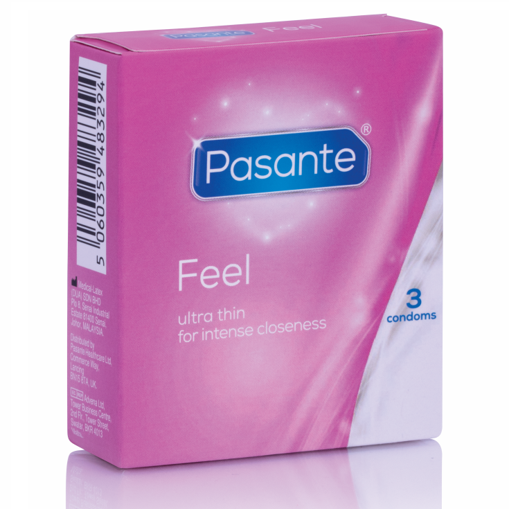 PASSANTE - PRESERVATIVOS SENSÍVEIS ULTRA FINOS 3 UNIDADES