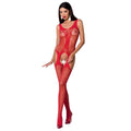 PAIXÃO - BODYSTOCKING FEMININO BS072 TAMANHO ÚNICO VERMELHO