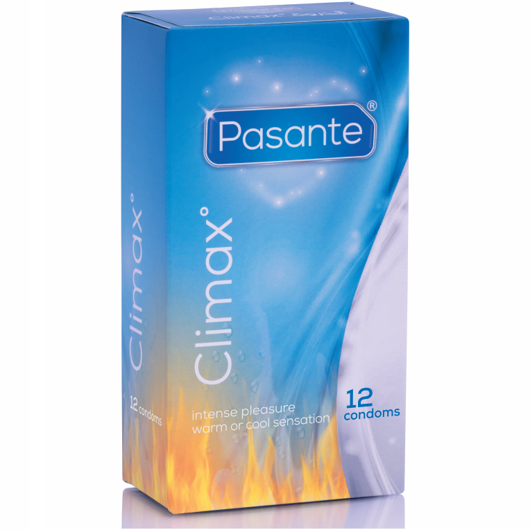 PASSANTE - PRESERVATIVOS CLIMAX 6 EFEITO CALOR + 6 EFEITO FRESCO / 12 UNIDADES