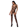 PASSION - MULHER BS074 BODYSTOCKING TAMANHO ÚNICO PRETO