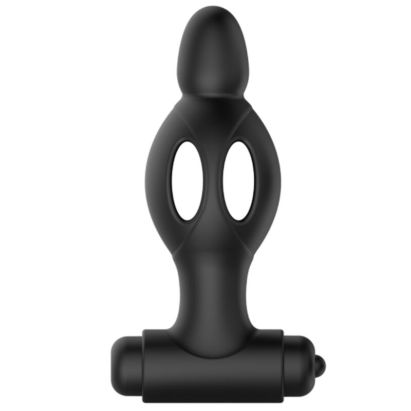 MR PLAY - PLUG ANAL EM SILICONE COM VIBRAÇÃO