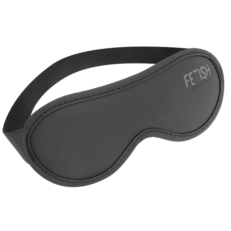FETISH SUBMISSIVE - MÁSCARA EM COURO VEGAN II COM FORRO EM NEOPRENE