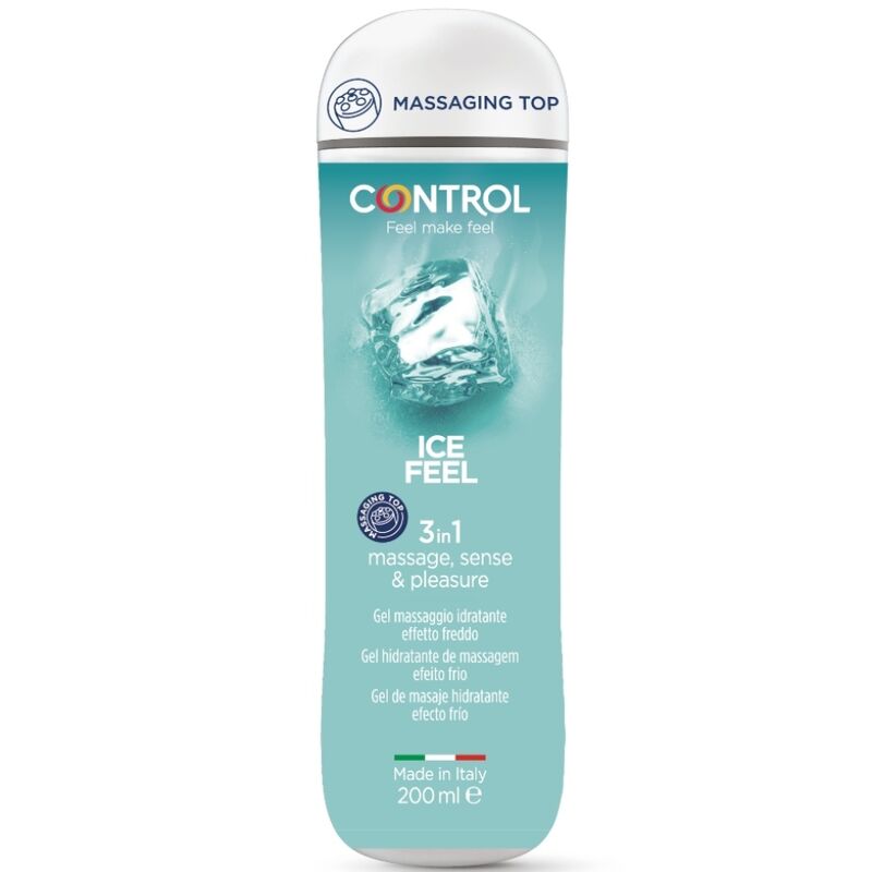 CONTROL - GEL 3 EM 1 SENSAÇÃO GELO 200 ML