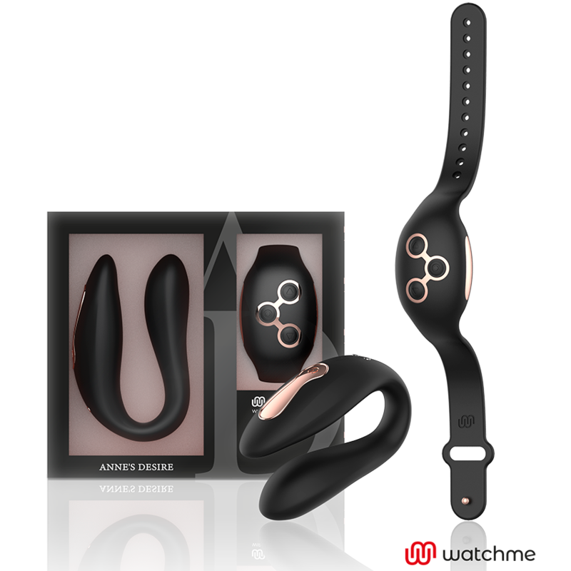 ANNE'S DESIRE - TECNOLOGIA DUPLO PRAZER A WATCHME NOIR/OR